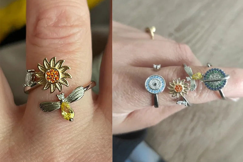 Ringaora Fidget Anxiety Ring